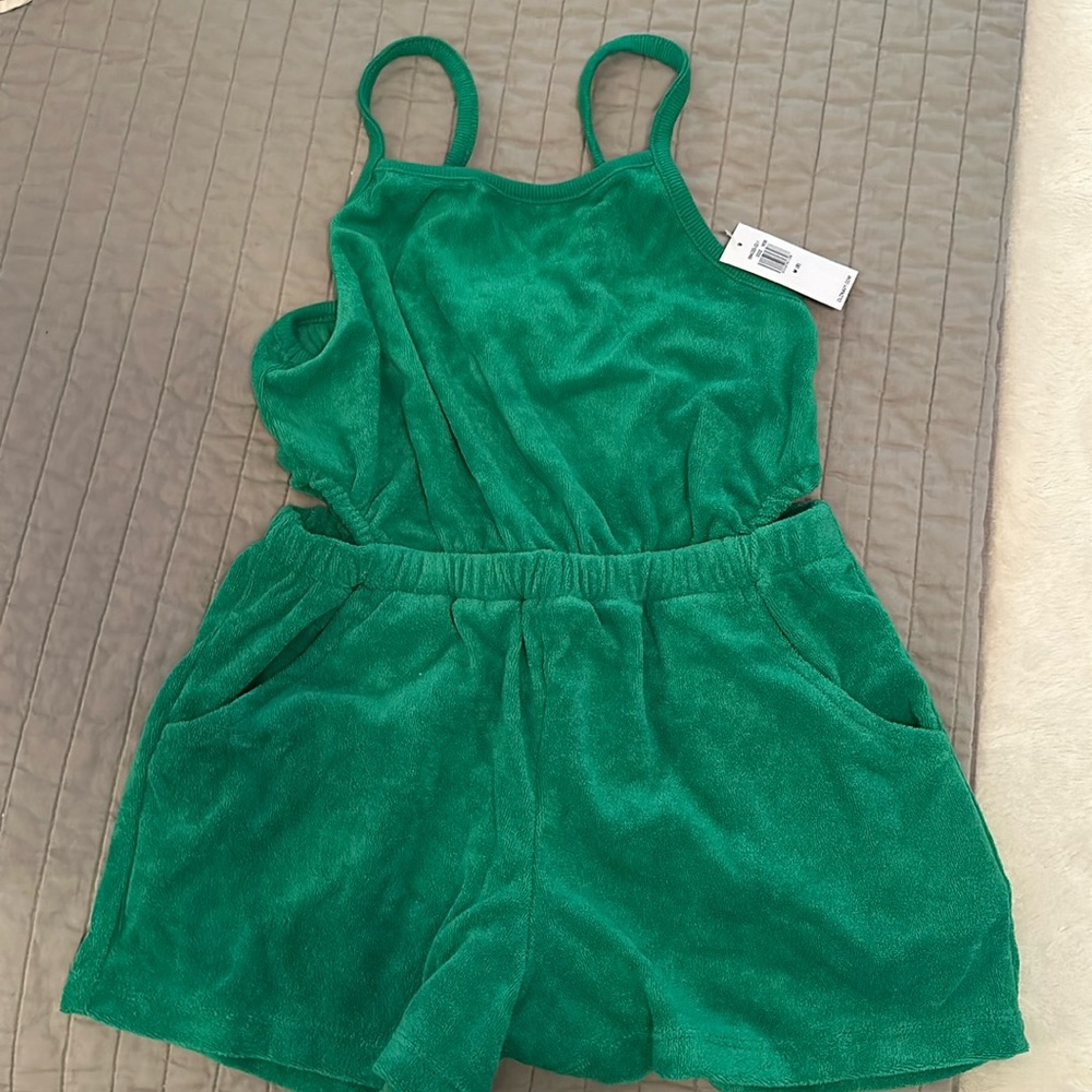 Terry romper NWT